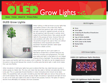 Tablet Screenshot of oledgrowlights.net